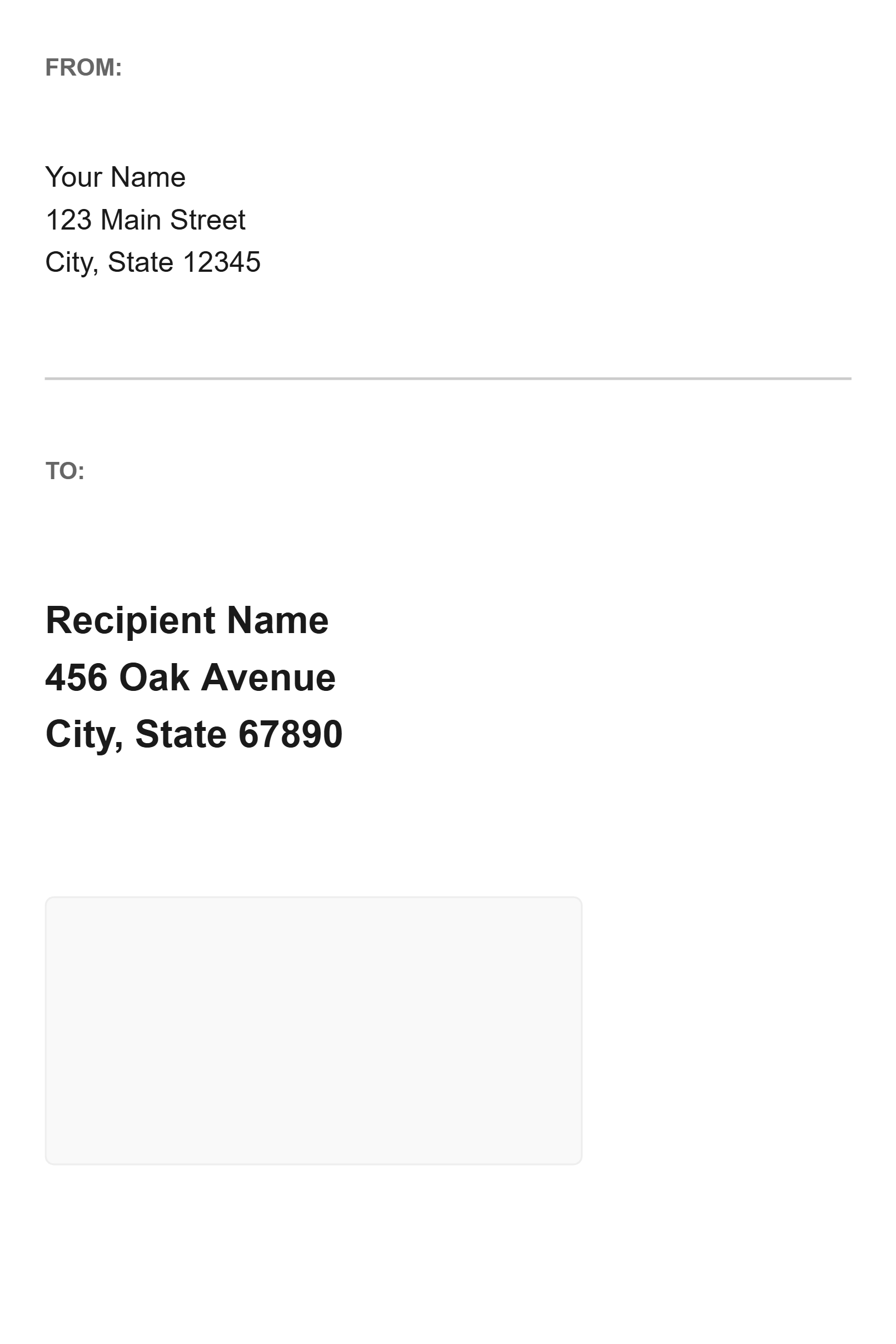 Shipping Label label template, Shipping, 100 × 150 mm